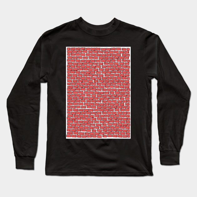 Bricks Long Sleeve T-Shirt by BokeeLee